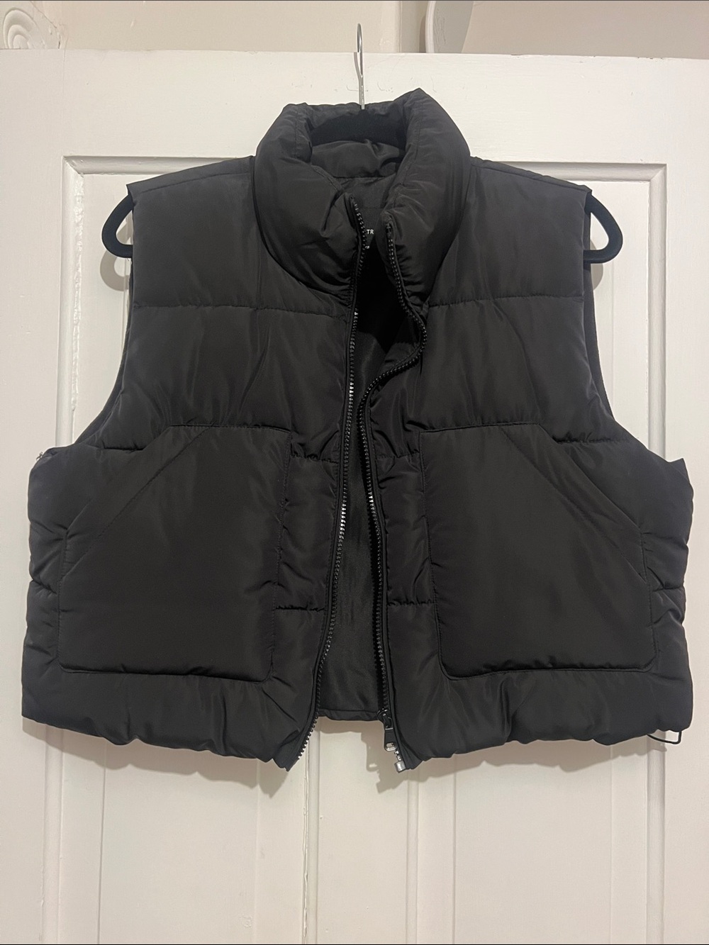 Love Tree Black Puffer Vest